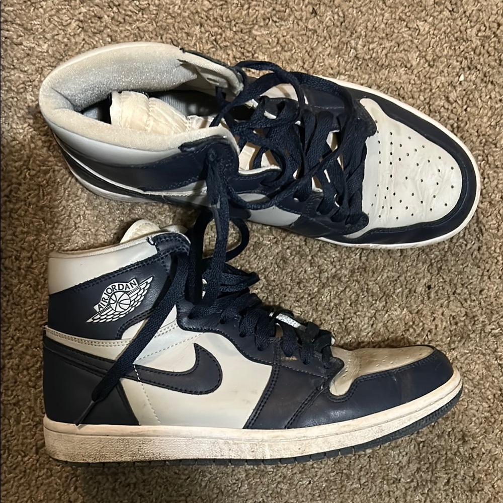Nike Air Jordan Men's Shoes - Black and White